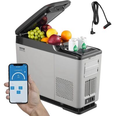 Vevor Mini Frigorifero Portatile 15L - Compressore - Auto - 12/24V & 100-240V Vevor Mini Frigorifero Portatile 15L - Compressore - Auto - 12/24V & 100-240V