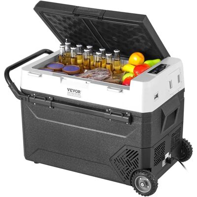 Vevor Réfrigérateur Portable pour Voiture - 60L, Temp Réglable - Publicité Vevor Réfrigérateur Portable pour Voiture - 60L, Temp Réglable - Publicité