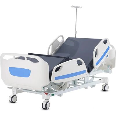 Lit d'hôpital électrique VEVOR avec 5 fonctions - Publicité Lit d'hôpital électrique VEVOR avec 5 fonctions - Publicité