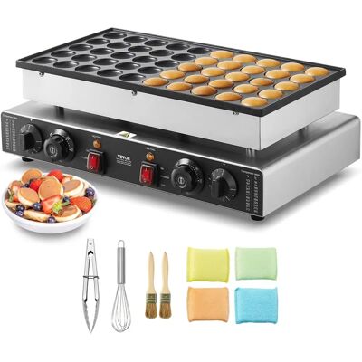 VEVOR Mini Pfannkuchenmaschine - Holländischer Pfannkuchen - 1700 W 526x300x180 mm VEVOR Mini Pfannkuchenmaschine - Holländischer Pfannkuchen - 1700 W 526x300x180 mm