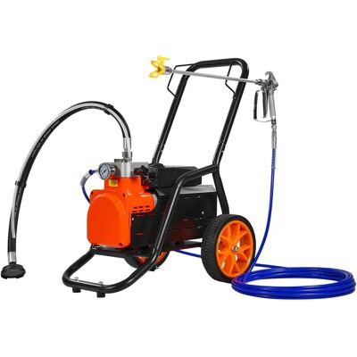 Vevor Pulvérisateur de peinture sans air - 1700W, 3000 psi, pour intérieur/extérieur - Publicité Vevor Pulvérisateur de peinture sans air - 1700W, 3000 psi, pour intérieur/extérieur - Publicité