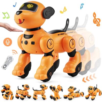 Chien Robot RC VEVOR - Parle, Danse, Contrôle à Distance, Programmation Vocale - Publicité Chien Robot RC VEVOR - Parle, Danse, Contrôle à Distance, Programmation Vocale - Publicité