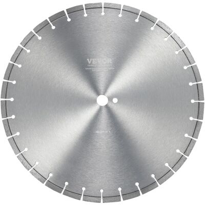 Vevor Diamantscheibe - 18 Zoll/450 mm, Flatt-Zahn, 1 Zoll Mittelbohrung Vevor Diamantscheibe - 18 Zoll/450 mm, Flatt-Zahn, 1 Zoll Mittelbohrung