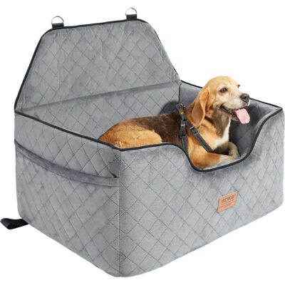 VEVOR Hundesitz Auto bis zu 25 kg 72x52x54 cm grau VEVOR Hundesitz Auto bis zu 25 kg 72x52x54 cm grau