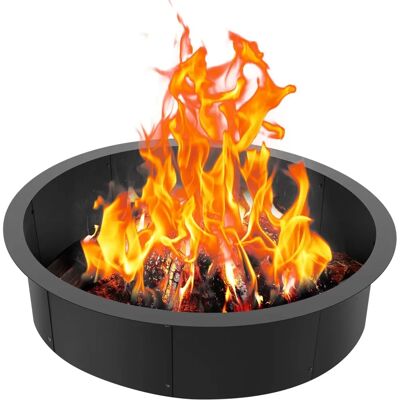 Succebuy Fire Pit Ring - 45-Inch Diameter - Outdoor Camping Succebuy Fire Pit Ring - 45-Inch Diameter - Outdoor Camping