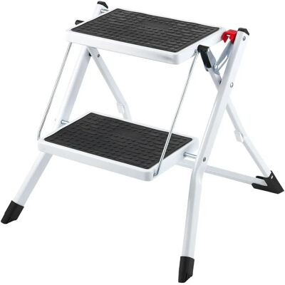 VEVOR Foldable Step Stool - 150kg - Ergonomic & Multi-purpose VEVOR Foldable Step Stool - 150kg - Ergonomic & Multi-purpose