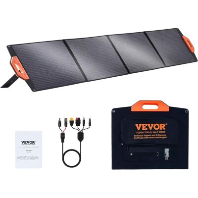 VEVOR Tragbares 200W Monokristallines Faltbares Solarpanel - Erneuerbare Energie VEVOR Tragbares 200W Monokristallines Faltbares Solarpanel - Erneuerbare Energie