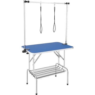 VEVOR 915mm Hundepflege Tisch Arme x 2 mit Klemme, klappbar höhenverstellbar VEVOR 915mm Hundepflege Tisch Arme x 2 mit Klemme, klappbar höhenverstellbar