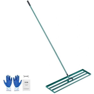 VEVOR Sierp do wyrównywania trawnika - 48x10 cali - Narzędzie ogrodowe z 78" stalowym uchwytem VEVOR Sierp do wyrównywania trawnika - 48x10 cali - Narzędzie ogrodowe z 78" stalowym uchwytem
