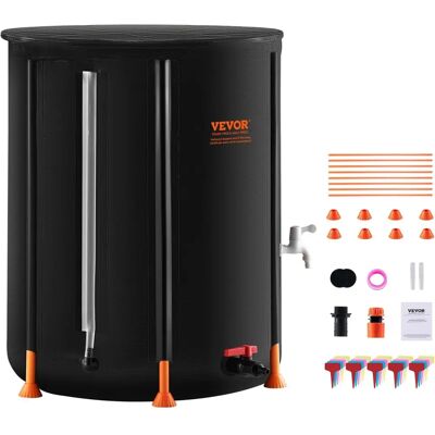Vevor Récupérateur d'eau de pluie - Baril pliable 250L - Publicité Vevor Récupérateur d'eau de pluie - Baril pliable 250L - Publicité