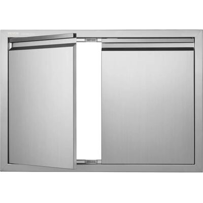 Vevor rozsdamentes acél kültéri grill sziget ajtó - 762x532 mm Vevor rozsdamentes acél kültéri grill sziget ajtó - 762x532 mm