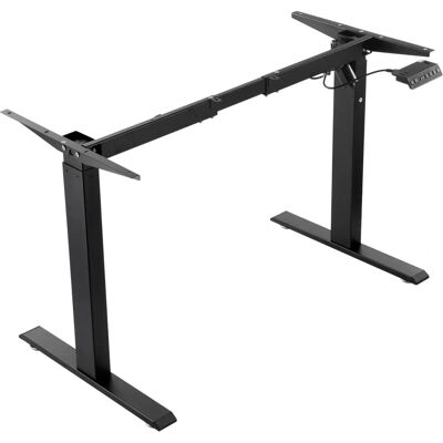 Cadre de bureau debout ajustable VEVOR - Hauteur 70-117 cm, Acier, Polyvalent Cadre de bureau debout ajustable VEVOR - Hauteur 70-117 cm, Acier, Polyvalent