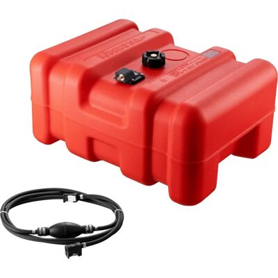 Vevor Marine Kraftstofftank - 55L Tragbarer Boot-Benzintank mit Schlauch Vevor Marine Kraftstofftank - 55L Tragbarer Boot-Benzintank mit Schlauch