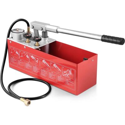 Pompa di Test della Pressione Idrostatica VEVOR - Valvola Doppia - 25bar Pompa di Test della Pressione Idrostatica VEVOR - Valvola Doppia - 25bar