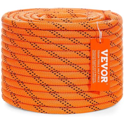 Vevor Baumschneider Seil - Doppelgeflecht Polyester 3/8 Zoll 120 Fuß Vevor Baumschneider Seil - Doppelgeflecht Polyester 3/8 Zoll 120 Fuß