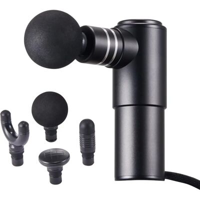 Succebuy Pistolet de Massage Tissu Profond - 4 Niveaux de Vitesse & 4 Têtes - Publicité Succebuy Pistolet de Massage Tissu Profond - 4 Niveaux de Vitesse & 4 Têtes - Publicité