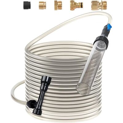 Nettoyeur de Gravillons Vevor pour Aquarium - Tuyau PVC 50ft, Filtre, Réglable - Publicité Nettoyeur de Gravillons Vevor pour Aquarium - Tuyau PVC 50ft, Filtre, Réglable - Publicité