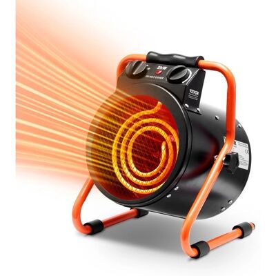 Vevor Grzejnik do szklarni 2000W Szybkie nagrzewanie IP24 Vevor Grzejnik do szklarni 2000W Szybkie nagrzewanie IP24