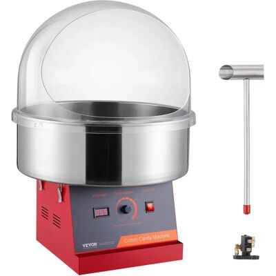 VEVOR Zuckerwatte Maschine - 1000W, Rot, Großes Schüssel VEVOR Zuckerwatte Maschine - 1000W, Rot, Großes Schüssel