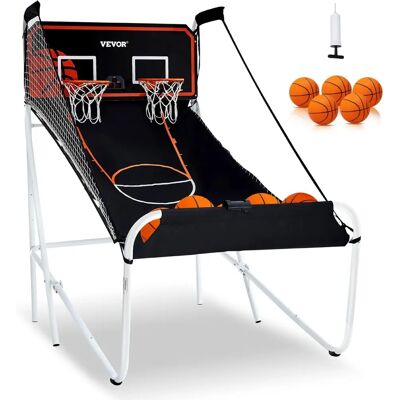 Vevor Gra Arcade Koszykówki - Podwójny Rzut Wewnątrz - 8 Trybów Gry Vevor Gra Arcade Koszykówki - Podwójny Rzut Wewnątrz - 8 Trybów Gry