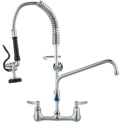 VEVOR Wandmontierter Spültischarmatur mit Vorwaschsprüher VEVOR Wandmontierter Spültischarmatur mit Vorwaschsprüher