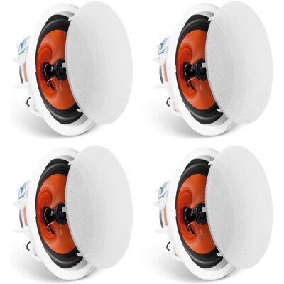 Vevor 4 Stück 8-Zoll-Deckenlautsprecher - Leistungsstarkes Audiosystem Vevor 4 Stück 8-Zoll-Deckenlautsprecher - Leistungsstarkes Audiosystem