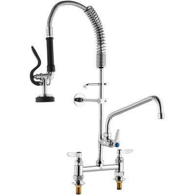 Profesjonalny kran kuchenny VEVOR - Pre-rinse - Wysokość 66 cm Profesjonalny kran kuchenny VEVOR - Pre-rinse - Wysokość 66 cm