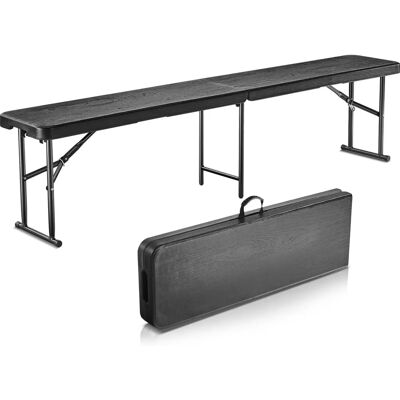 Vevor Banc pliante en plastique de 6 pieds - Siège étanche extérieur - Publicité Vevor Banc pliante en plastique de 6 pieds - Siège étanche extérieur - Publicité