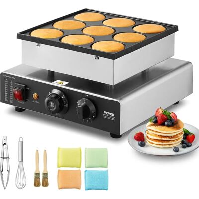 VEVOR Niederländischer Pfannkuchenautomat - 850 W, Gewerblich VEVOR Niederländischer Pfannkuchenautomat - 850 W, Gewerblich
