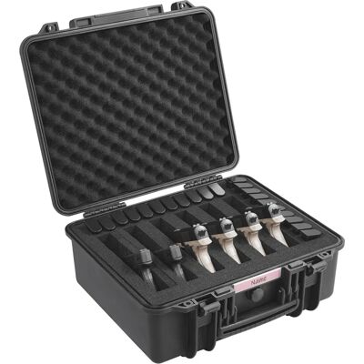 Succebuy Schwarzes Pistolenkoffer - 14.111.57.6 - Wasserfester Hartschalenkoffer Succebuy Schwarzes Pistolenkoffer - 14.111.57.6 - Wasserfester Hartschalenkoffer