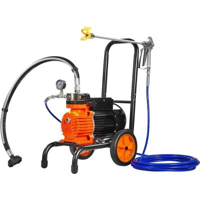 Vevor - Pulvérisateur de peinture sans air à diaphragme - 900W / 1800 psi - Intérieur & Extérieur - Publicité Vevor - Pulvérisateur de peinture sans air à diaphragme - 900W / 1800 psi - Intérieur & Extérieur - Publicité