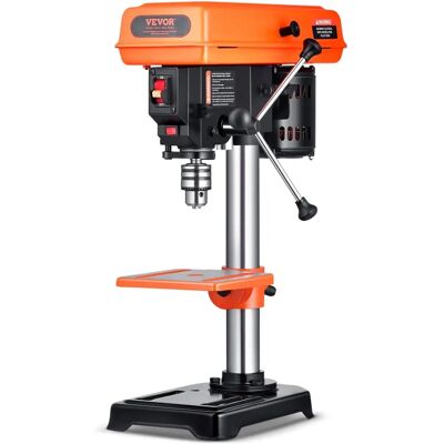 Vevor Perceuse de Banc - 203mm, 5 Vitesses, 500W, Table Incliné - Publicité Vevor Perceuse de Banc - 203mm, 5 Vitesses, 500W, Table Incliné - Publicité