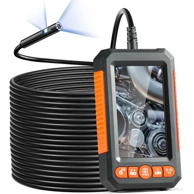 VEVOR Endoskopkamera - Doppellinsen, 15m Kabel, 4,3-Zoll Bildschirm VEVOR Endoskopkamera - Doppellinsen, 15m Kabel, 4,3-Zoll Bildschirm