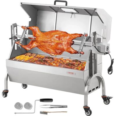 Vevor Rôtissoire Électrique 90kg pour Porc Agneau Chèvre - Barbecue Extérieur - Publicité Vevor Rôtissoire Électrique 90kg pour Porc Agneau Chèvre - Barbecue Extérieur - Publicité