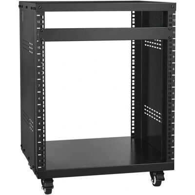 Succebuy 12U AV Rack-Ständer - 500 lbs Kapazität - Studio & IT-Ausrüstung Succebuy 12U AV Rack-Ständer - 500 lbs Kapazität - Studio & IT-Ausrüstung