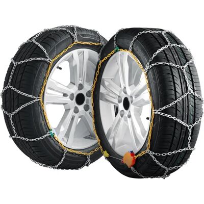 VEVOR Łańcuchy na śnieg - Srebrne - 1695x385x9,6mm - Łańcuchy na śnieg VEVOR Łańcuchy na śnieg - Srebrne - 1695x385x9,6mm - Łańcuchy na śnieg