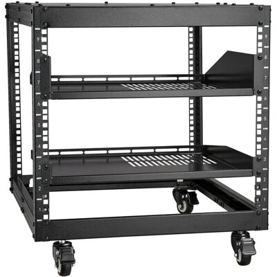 Vevor 9U Rack offener Rahmen, 23-40'' verstellbar Vevor 9U Rack offener Rahmen, 23-40'' verstellbar