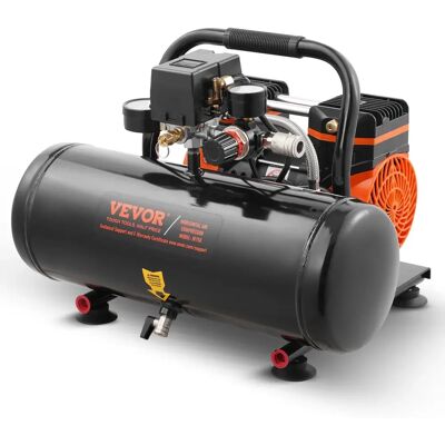 VEVOR Kompakter Ölfreier Luftkompressor - 8L 1HP Tragbar für Heimwerken & Auto VEVOR Kompakter Ölfreier Luftkompressor - 8L 1HP Tragbar für Heimwerken & Auto