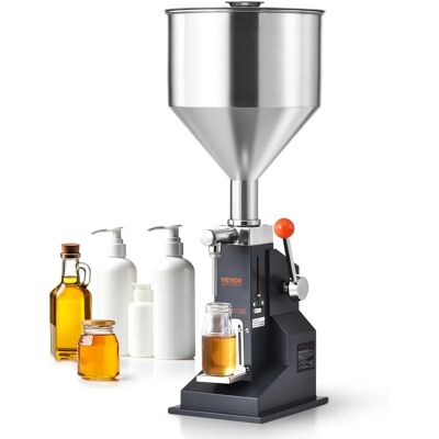 Vevor Kézi Folyadék Töltőgép - 5-100ml, Élelmiszerminőségű Rozsdamentes Acél Vevor Kézi Folyadék Töltőgép - 5-100ml, Élelmiszerminőségű Rozsdamentes Acél