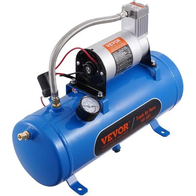 VEVOR HS-661 12V Luftkompressor - 6L Tank, Automatik, 120 psi - Lufthorn-System VEVOR HS-661 12V Luftkompressor - 6L Tank, Automatik, 120 psi - Lufthorn-System
