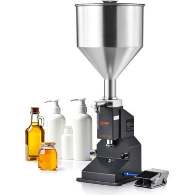 Vevor Machine de remplissage de liquides - 5-50ml, Réglable, Acier inoxydable - Publicité Vevor Machine de remplissage de liquides - 5-50ml, Réglable, Acier inoxydable - Publicité