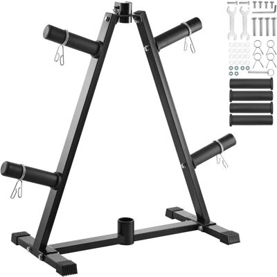 Stojak na talerze z ciężarami VEVOR - 930x420x865mm do domowej siłowni Stojak na talerze z ciężarami VEVOR - 930x420x865mm do domowej siłowni