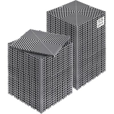 Vevor Marque Modèle GS-30 Tapis de Drainage Interconnecté - Gris - Publicité Vevor Marque Modèle GS-30 Tapis de Drainage Interconnecté - Gris - Publicité