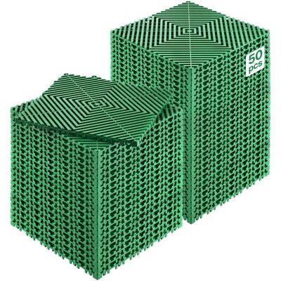 Vevor Tapis de Drainage à Encastrement - 50 Pièces - Carrelage Vert pour Garage & Douche - Publicité Vevor Tapis de Drainage à Encastrement - 50 Pièces - Carrelage Vert pour Garage & Douche - Publicité