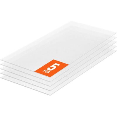 Vevor Polycarbonat-Gewächshauspaneele - 5er Pack, 2' x 4', Wasserdichte UV-geschützte Dachplatten Vevor Polycarbonat-Gewächshauspaneele - 5er Pack, 2' x 4', Wasserdichte UV-geschützte Dachplatten