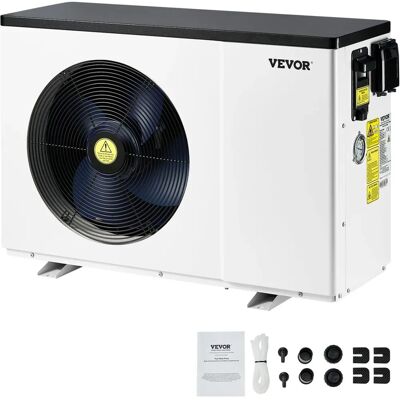 Vevor Pompe à chaleur électrique pour piscine - 2,51-11,38kW - Chauffe-eau de piscine à fréquence variable et économie d'énergie - Publicité Vevor Pompe à chaleur électrique pour piscine - 2,51-11,38kW - Chauffe-eau de piscine à fréquence variable et économie d'énergie - Publicité
