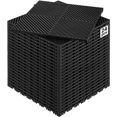 Vevor Marque Tapis de Drainage Encastable - Résistant, 15,7x15,7, Noir - Publicité Vevor Marque Tapis de Drainage Encastable - Résistant, 15,7x15,7, Noir - Publicité