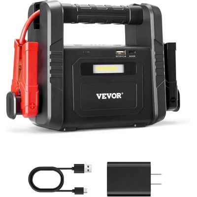 Vevor Démarreur Lithium Portable 4000A - Batterie de Voiture d'Urgence - Publicité Vevor Démarreur Lithium Portable 4000A - Batterie de Voiture d'Urgence - Publicité
