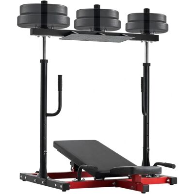 Máquina de Prensa de Piernas Vertical - Acero al Carbón, Capacidad 250 kg Máquina de Prensa de Piernas Vertical - Acero al Carbón, Capacidad 250 kg