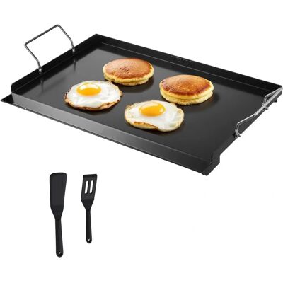Succebuy Kohlenstoffstahl-Griddle - Gasgrill, Rechteckig, 24x16 Zoll - BBQ & Teppanyaki Succebuy Kohlenstoffstahl-Griddle - Gasgrill, Rechteckig, 24x16 Zoll - BBQ & Teppanyaki